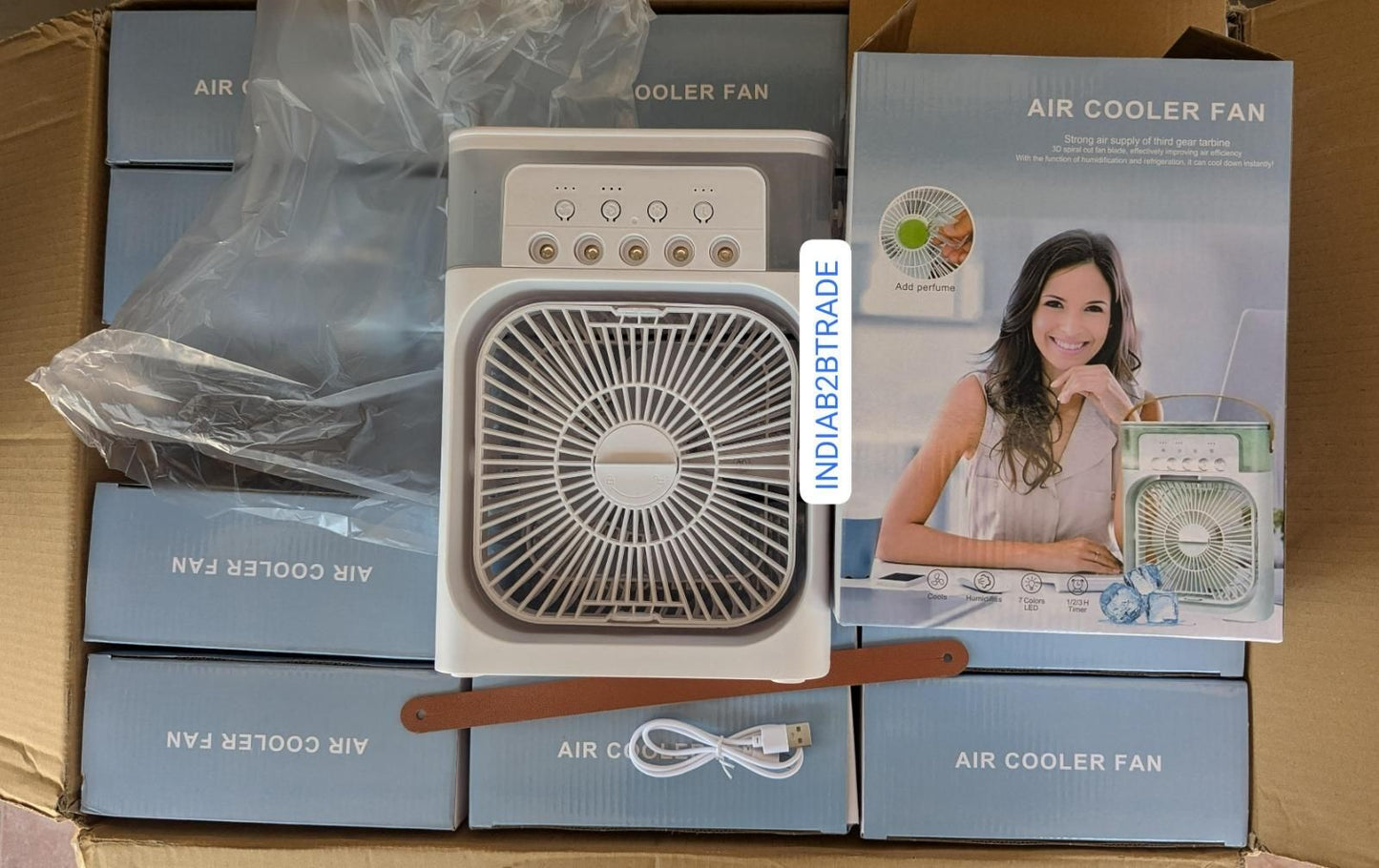 Portable Air Conditioner with USB Electric Fan