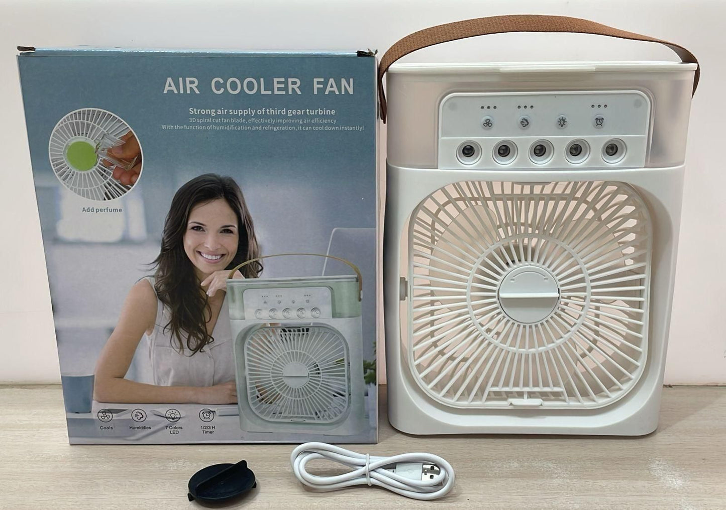Portable Air Conditioner with USB Electric Fan